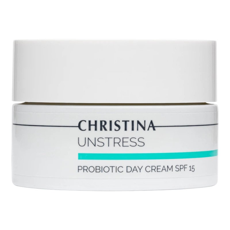 Crema da giorno con azione probiotica Christina Unstress ProBiotic Day Cream SPF 15 50 ml