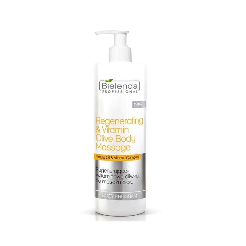 Olio da massaggio Bielenda Professional Regenerating &amp; Vitamin Olive Body Massage 500 ml