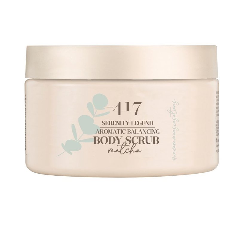 Scrub corpo profumato riequilibrante "Matcha" - 417 Serenity Legend Aromatic Balancing Body Scrub Matcha 400 g