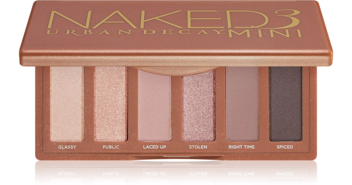 Urban Decay Naked3 Mini paletă de fard de pleoape 1 buc