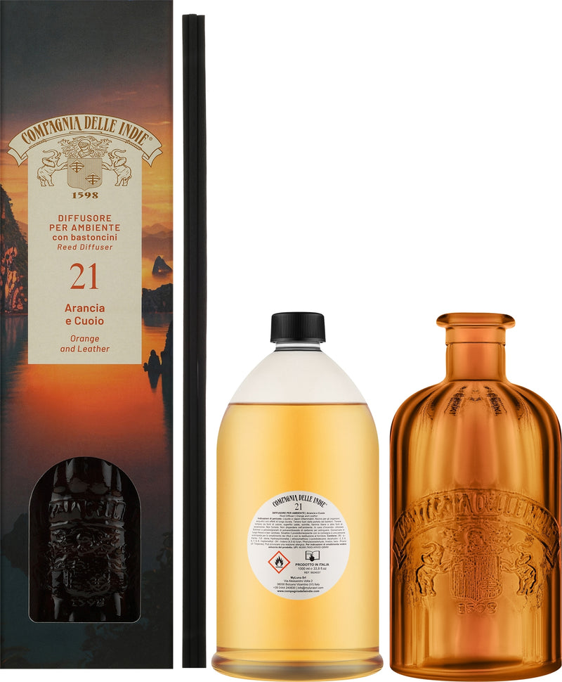 Compagnia Delle Indie 21 Arancia E Cuoio Diffusore di aromi 1000 ml