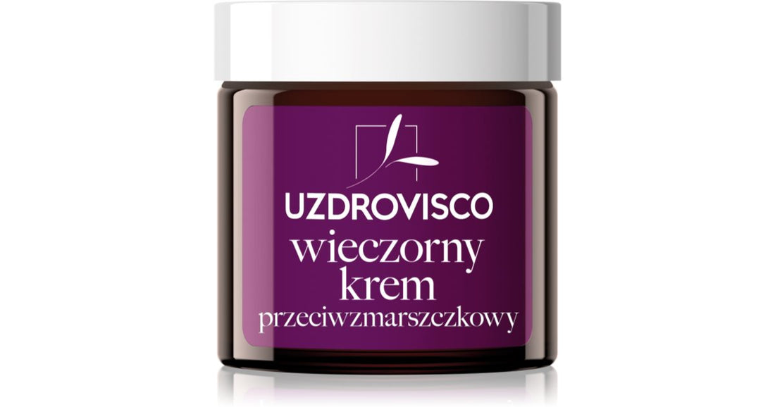 Uzdrovisco 黑郁金香强效抗皱面部晚霜 50 毫升