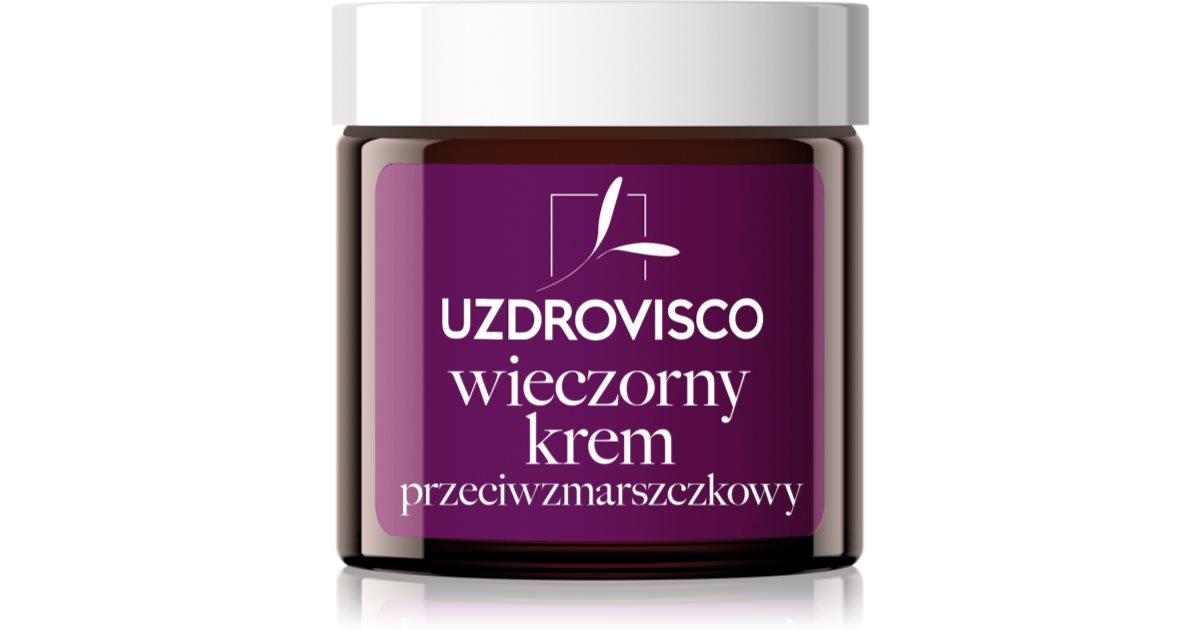 Uzdrovisco Czarny Tulipan Intensywny przeciwzmarszczkowy krem do twarzy na noc 50 ml