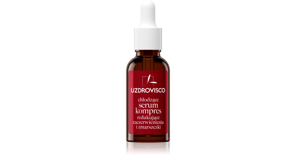 Uzdrovisco Cica Cooling Compress sérum visage pour réduire les rougeurs avec un effet rafraîchissant 30 ml