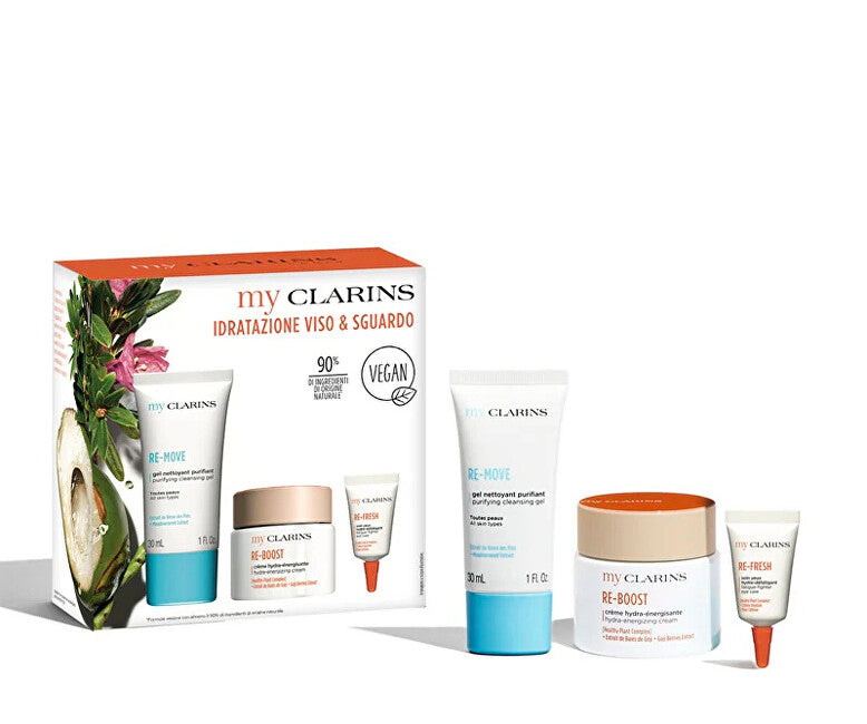 Moisturizing face and eye gift set Clarins 