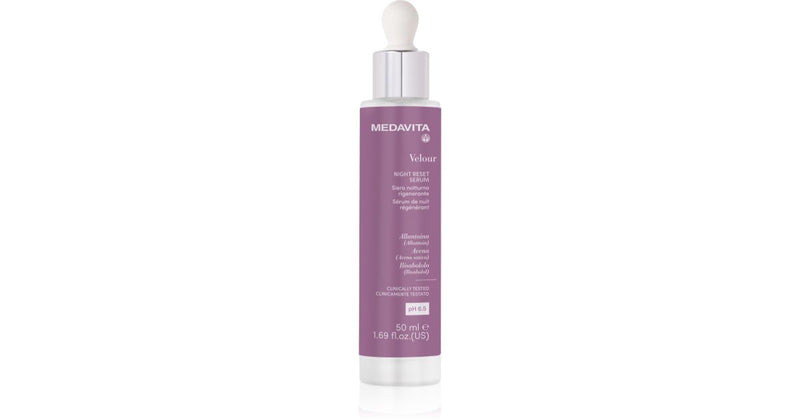 Medavita Velour Night Reset regenerating serum for face and scalp 50 ml 