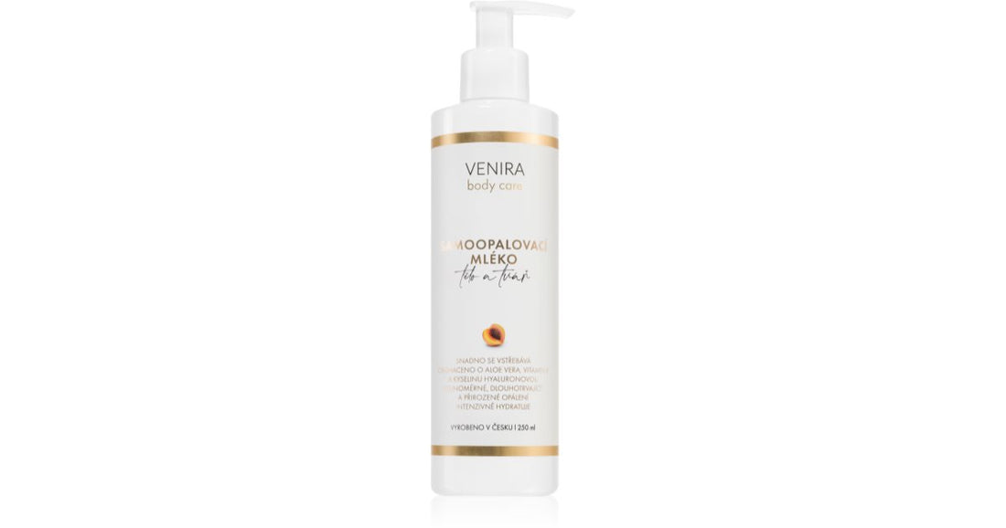 Venira アプリコット セルフタンニングローション 250ml