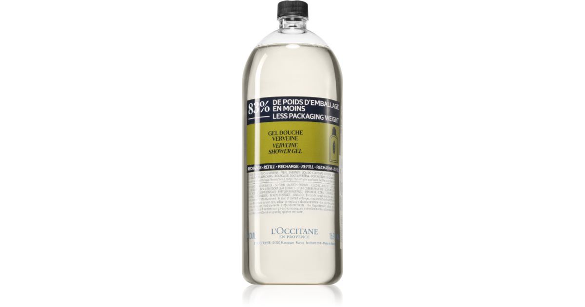 L’Occitane Verbena duschgel för kroppen refill 500 ml 