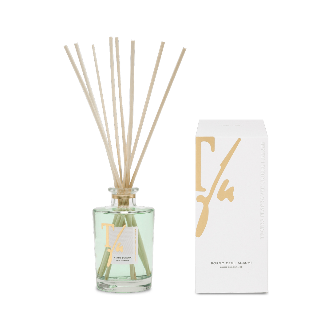 Teatro fragranze uniche Verde Lorena Sticks 250 ml — Diffusore Bastoncini
