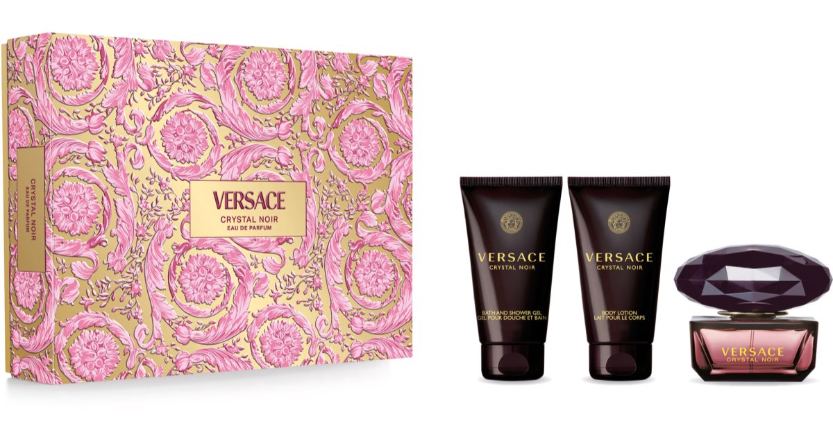 Versace Crystal Noir presentförpackning för kvinnor