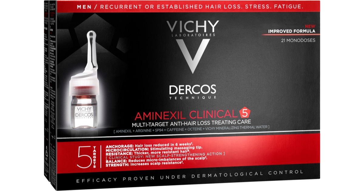 Vichy Dercos Aminexil Clinique 5 21 x 6 ml