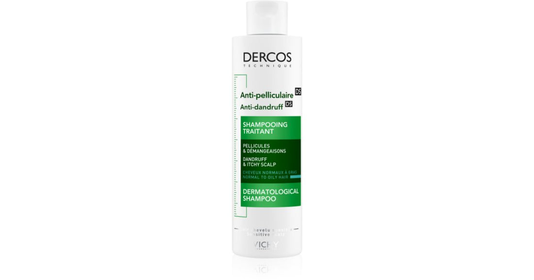 Vichy Dercos anti-roosshampoo voor normaal en vet haar navulling 500 ml