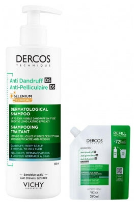 Vichy Dercos Routine Capelli Anti-Forfora Grassi ricarica — علاج الشعر