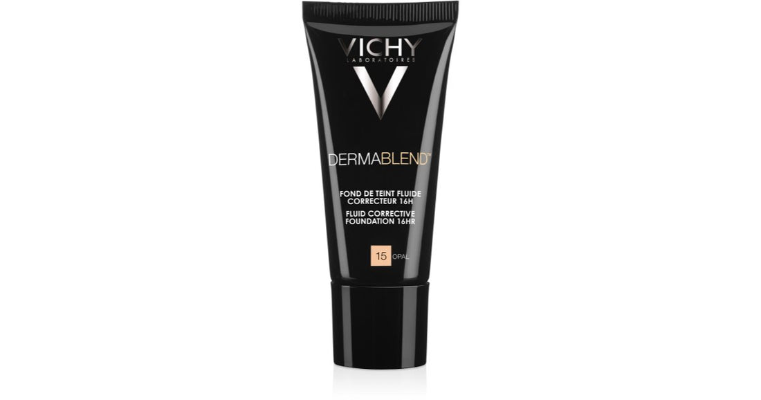 Vichy Dermablend 遮瑕粉底带紫外线防护因子颜色 55 青铜色 30 毫升