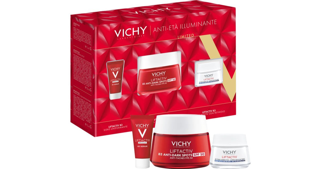 Vichy مجموعة Liftactiv B3 Set هدية عيد الميلاد للبشرة الناضجة