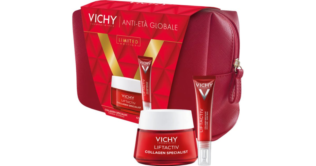 Vichy סט מומחים לקולגן Liftactiv נגד קמטים סט מתנות לחג המולד