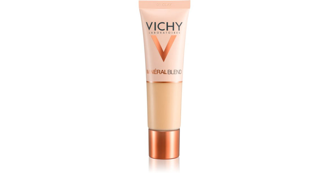 Vichy Minéralblend colorant de fond de ten hidratant cu acoperire naturală 19 Umber 30 ml