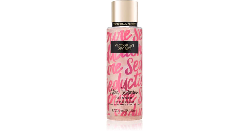 Victoria's Secret ספריי גוף שימר Pure Seduction עם נצנצים לנשים 250 מ"ל