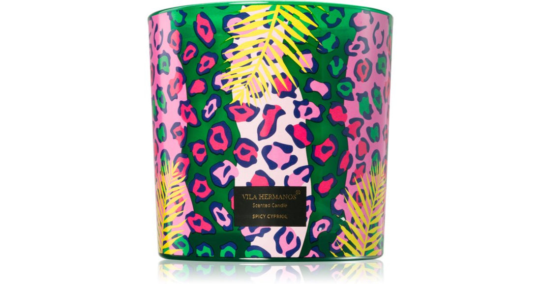 Vila Hermanos Jungletopia Spicy Cypriol Scented Candle 620g