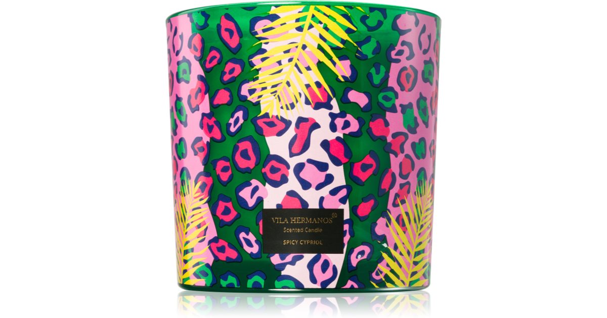 Vila Hermanos Bougie parfumée Jungletopia Spicy Cypriol 620 g