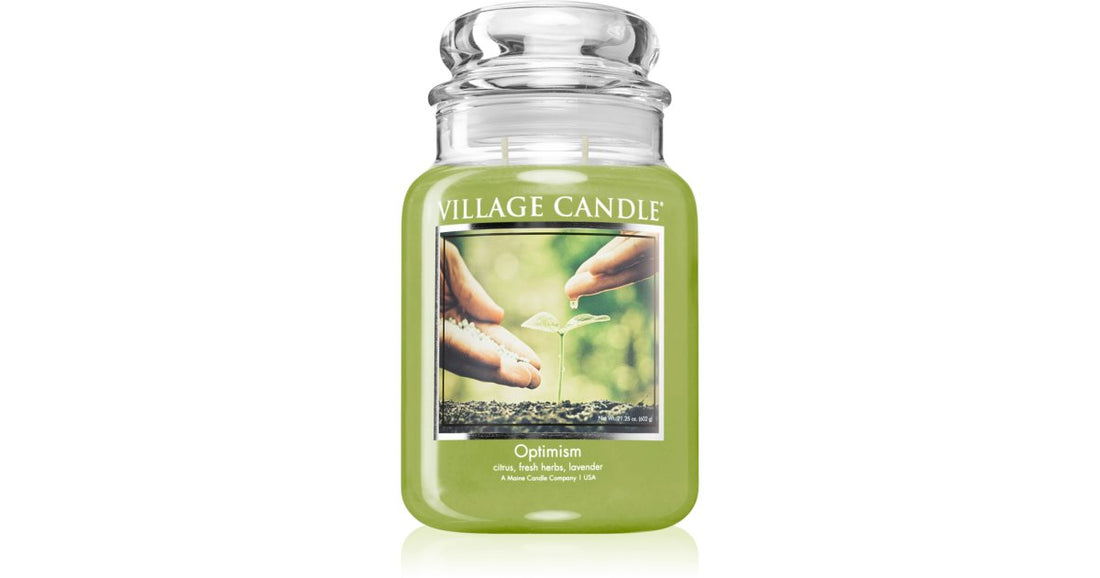 Village Candle شمعة التفاؤل 602 جرام