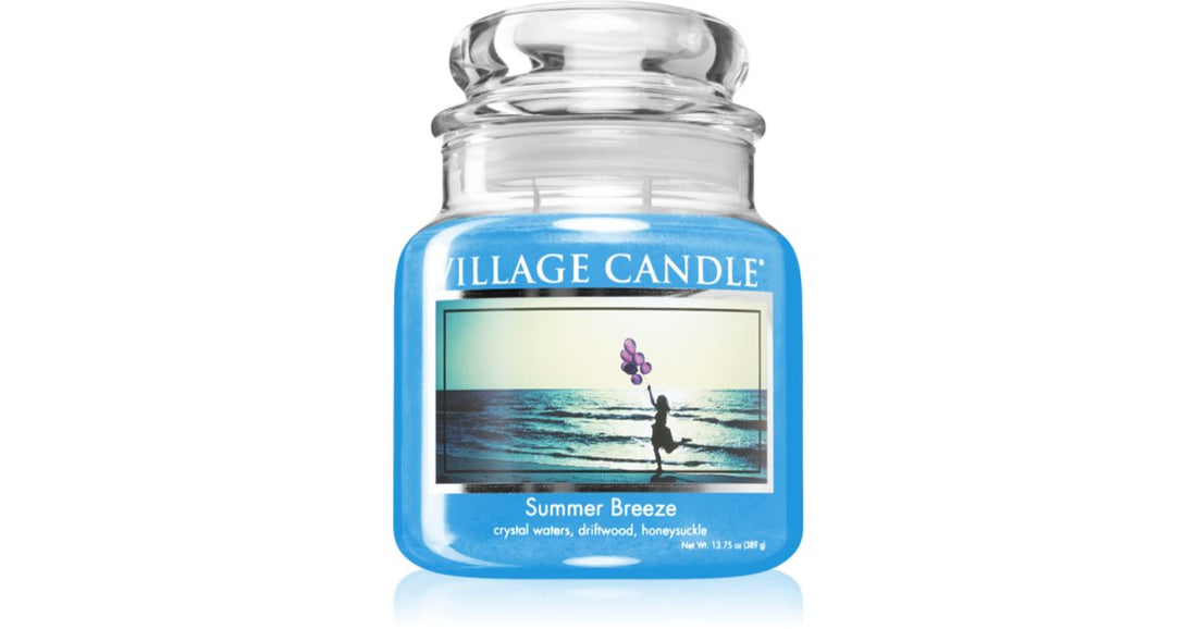 Village Candle vela perfumada Summer Breeze (Tapa de Cristal) 602 g