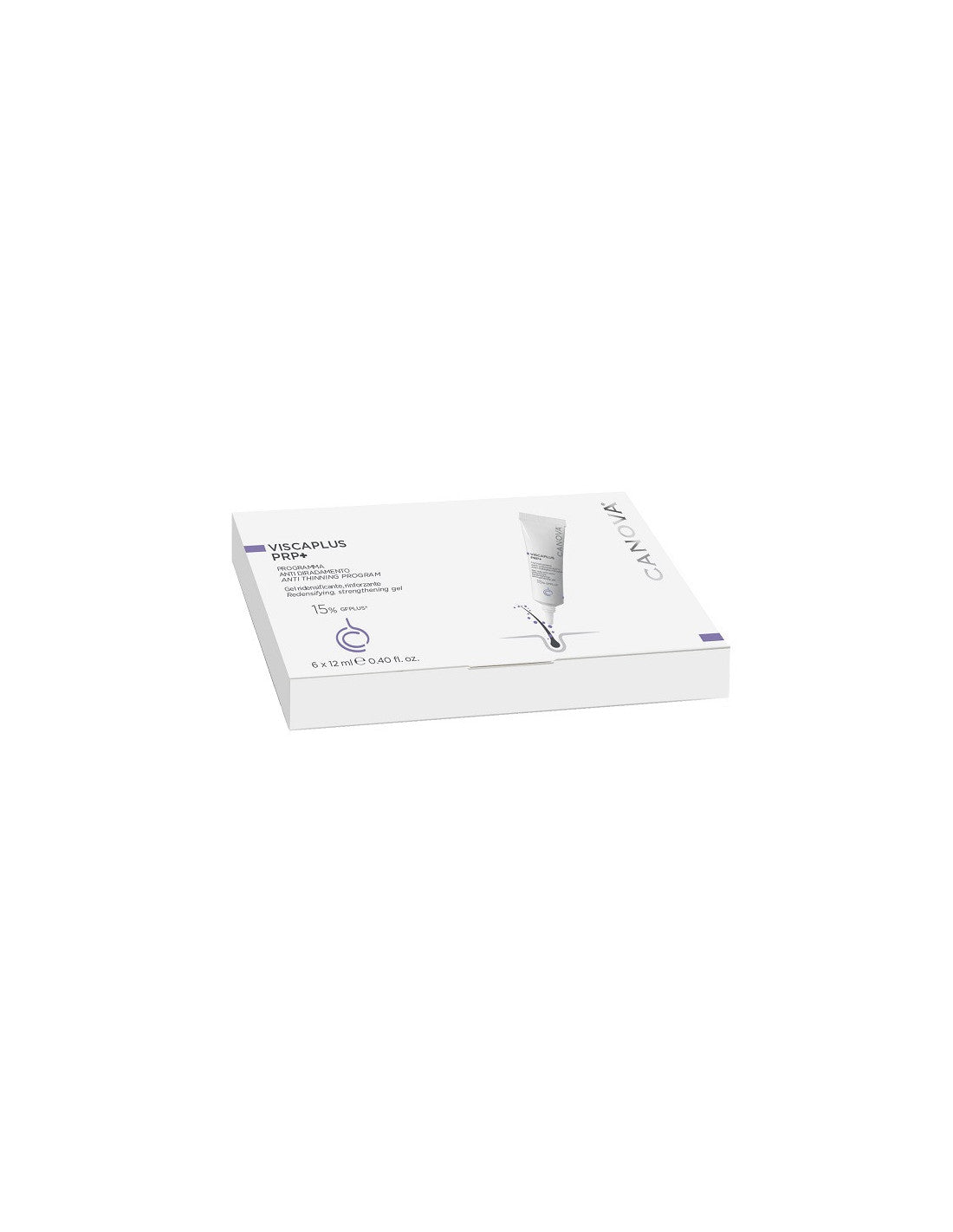 Canova Viscaplus Prp+ Programma Antidiradamento 6 pezzi 12 ml — Trattamento Capelli