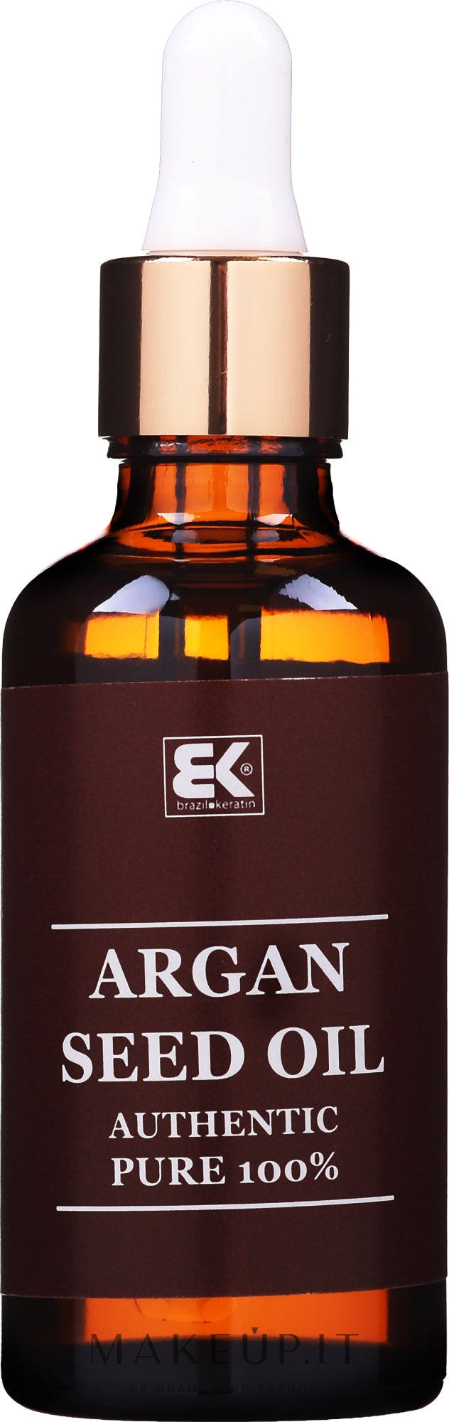 Olio di argan, con un contagocce Brazil Keratin Argan Seed Oil Authentic Pure 100% 50 ml