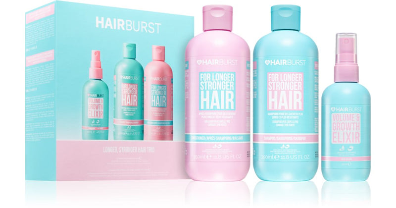 Hairburst Volume & Growth Bundle Perfekt hårgavesæt 3 stk