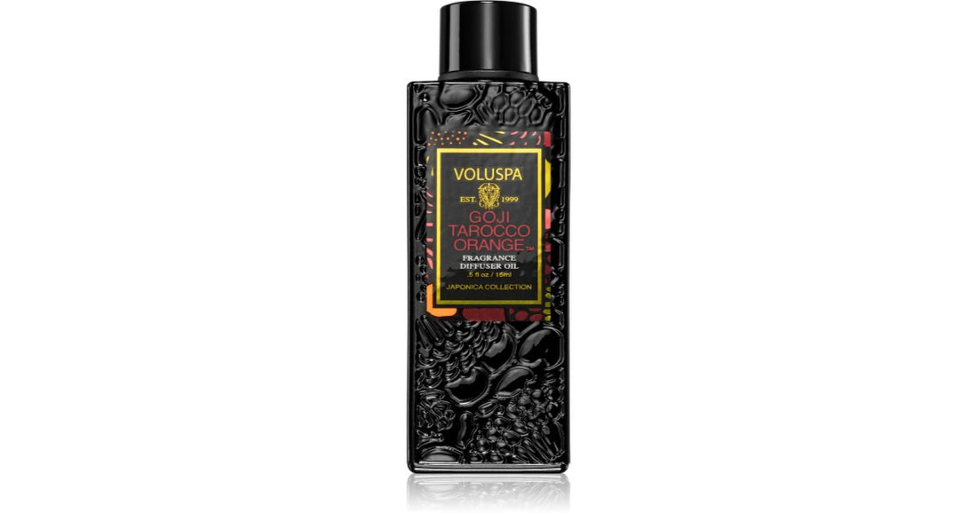 VOLUSPA Huile de parfum Japonica Goji Tarocco Orange 15 ml