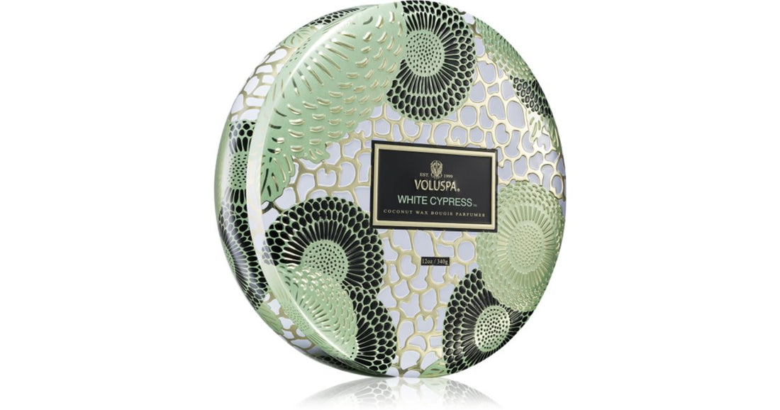 VOLUSPA Свеча Japonica Holiday White Cypress 340 г