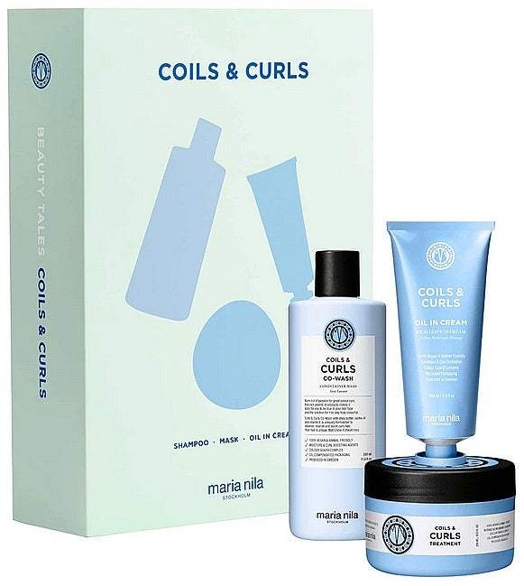 Maria Nila Set Regalo Cura Capelli Ricci e Ondulati — Set capelli