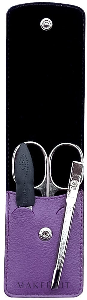 Set manicure "Lillac", 3 pezzi, lilla Credo Solingen
