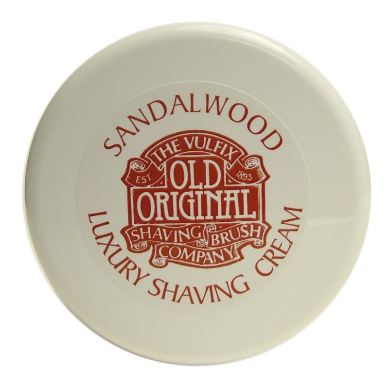 The Vulfix Luxury Shaving Cream Sandalwood 180gr