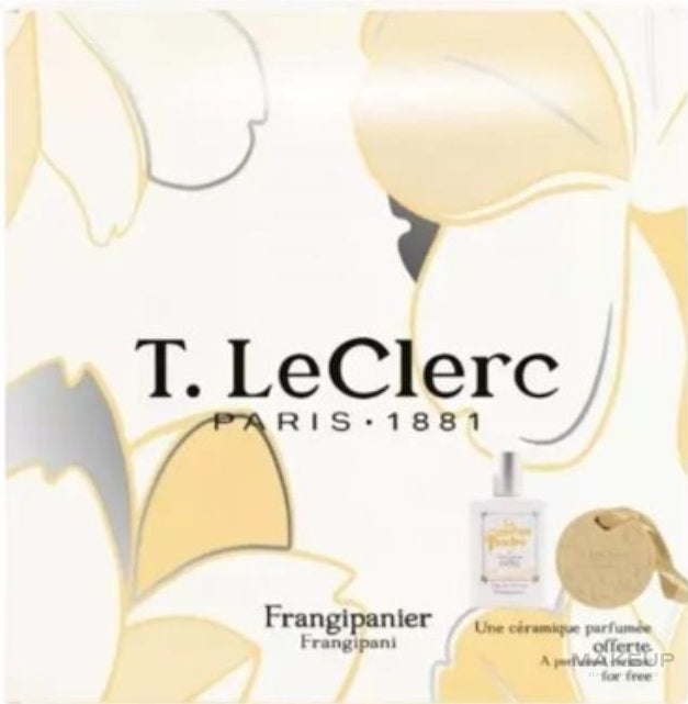 T. LeClerc Frangipanier Set (edp/50ml + scen/ceramic)