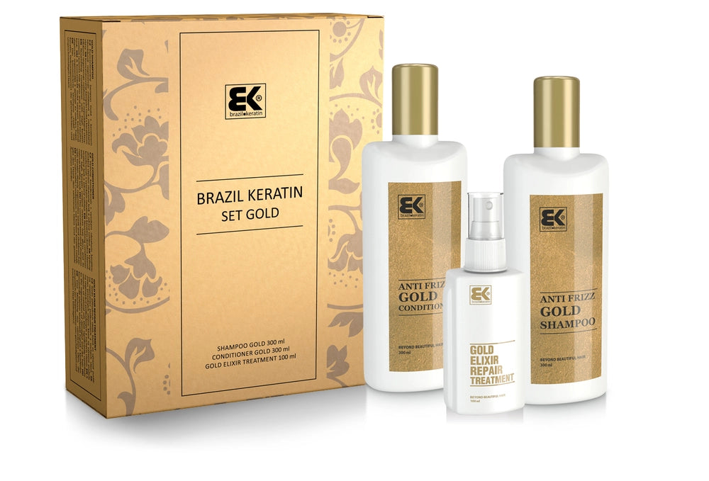 Brasilien Keratin Set Guld