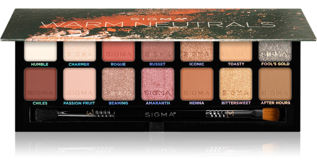 Sigma Beauty Warm Neutrals Palette 25,5 g — Palette Ombretti