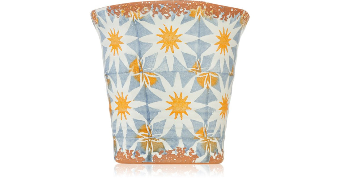 Wax Design Garden Blue Kasba Citronela utelys 14x14 cm