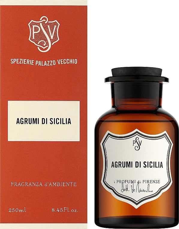 Spezierie Palazzo Vecchio I Profumi Di Firenze Agrumi Di Sicilia Diffusore di fragranze con bastoncini 250 ml