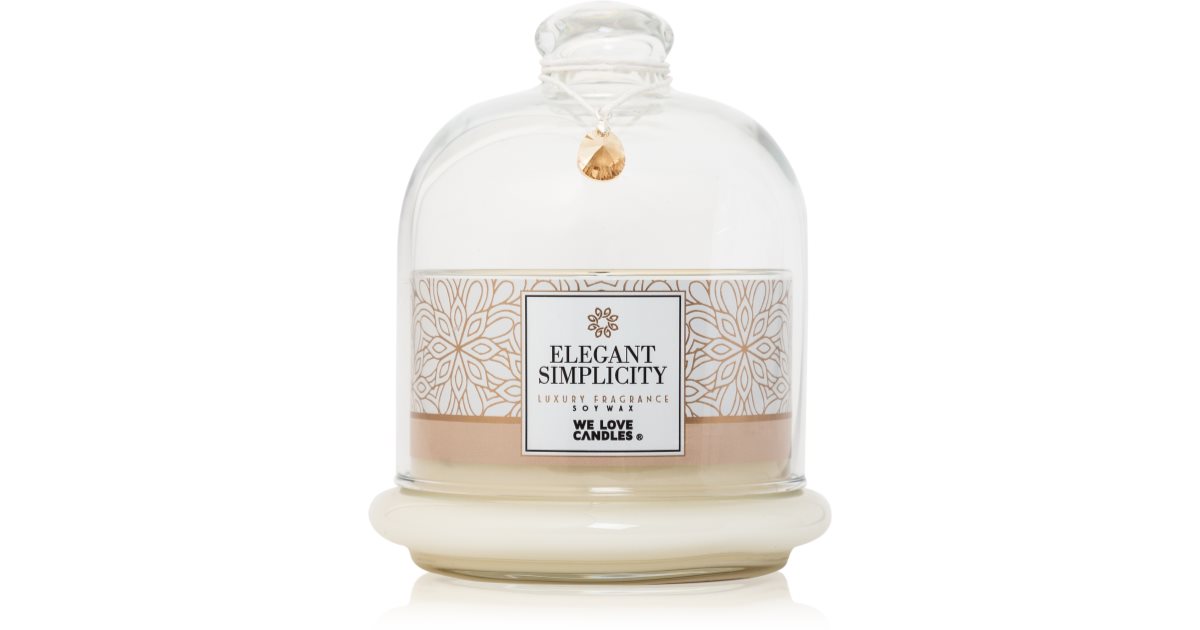 We Love Candles Bougie Or Élégante Simplicité 150 g