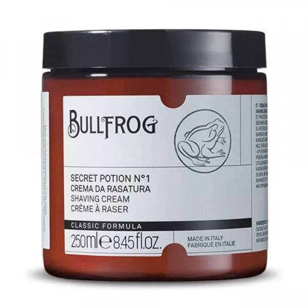 Bullfrog Secret Potion N.1 Classica 250 ml — Crema da barba