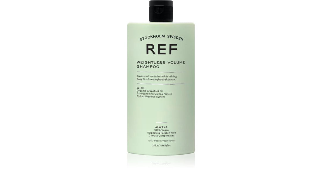 REF Weightless Volume Shampoo shampoo per capelli fini e mosci per il volume a partire dalle radici 285 ml