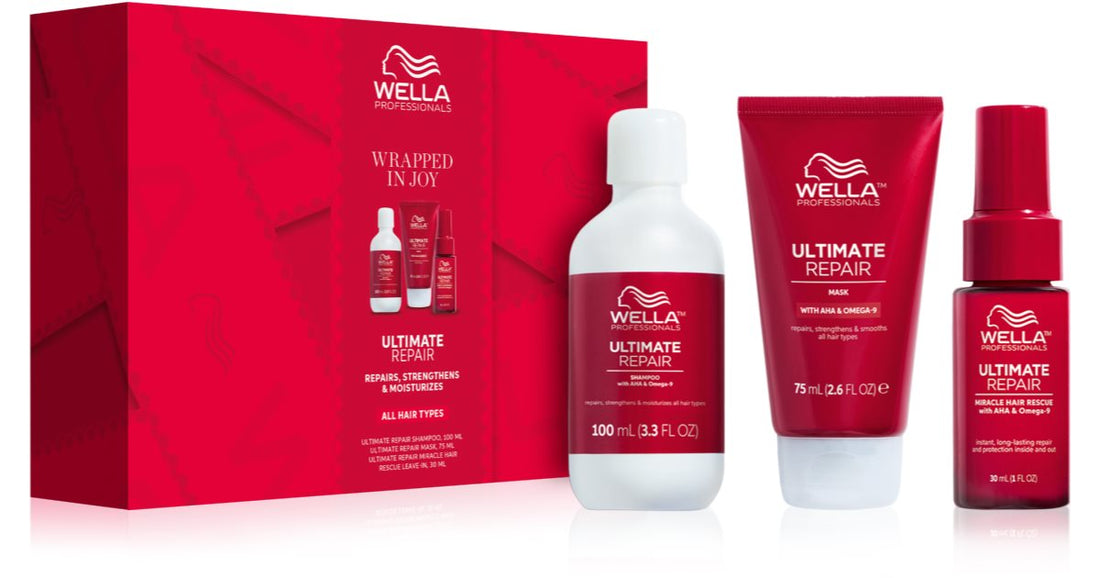 Wella Professionals Ultimate Travel Zestaw naprawczy (do włosów zniszczonych) 3 szt