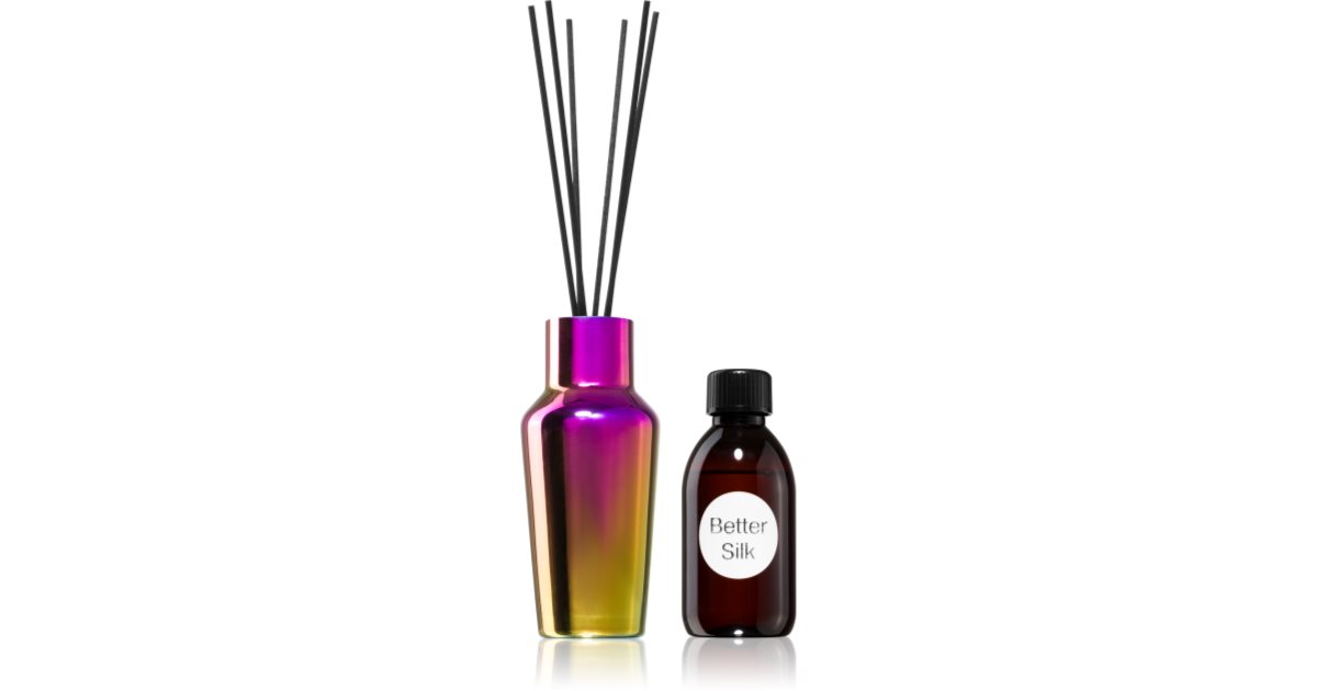 Wellmark Purple Metallic-Better Silk aroma diffuser med refill 200 ml