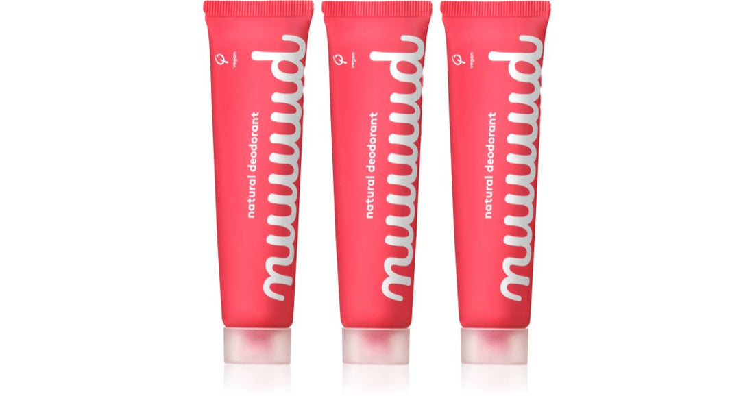 nuud Wholelottanuud Pack deodorante in crema Naturale 3× 40 ml