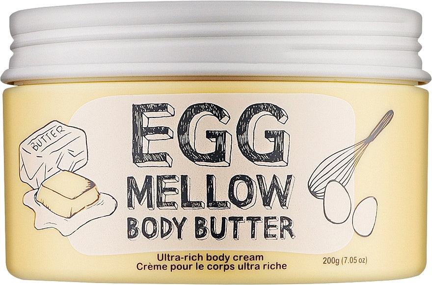 Too Cool For School Egg Mellow Body Butter — burro corpo nutriente 200 g