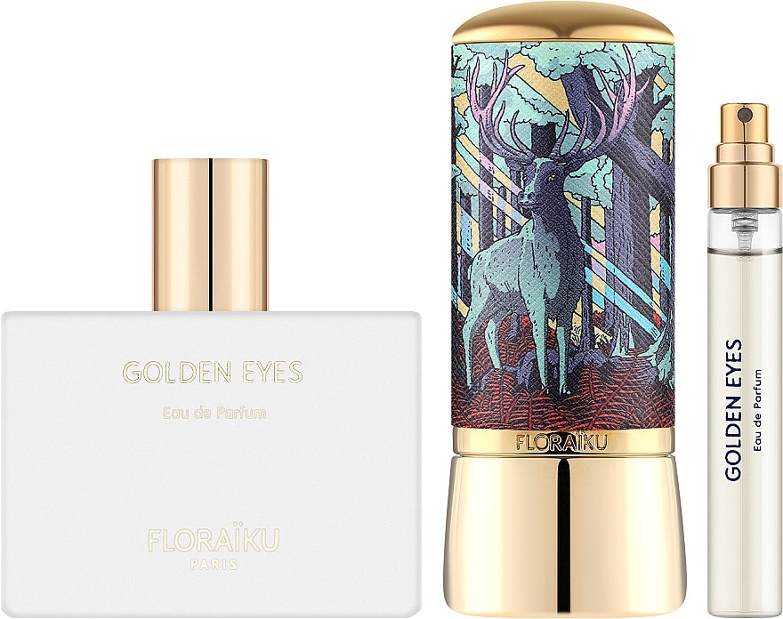 Floraiku Golden eyes Unisex 50 ml + 10 ml — Eau de Parfum