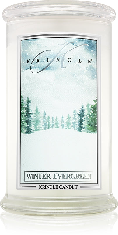 Kringle Candle Winter Evergreen candela profumata 624 g