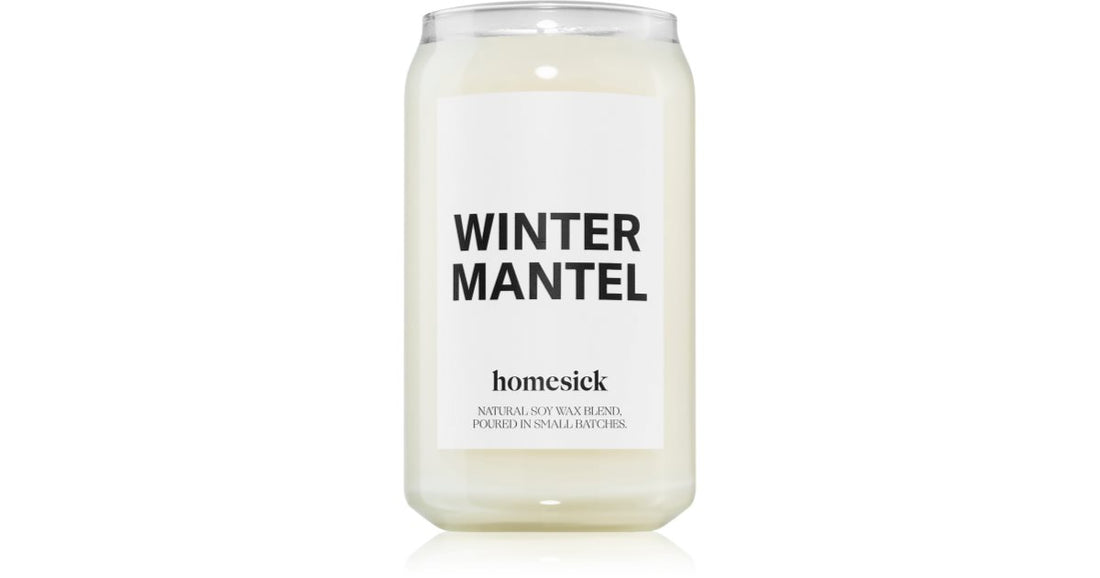 homesick Winter Mantel candela profumata 390 g