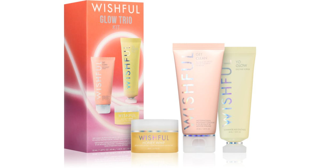 Wishful Набор Trio Glow Set в подарочной упаковке 3 шт.